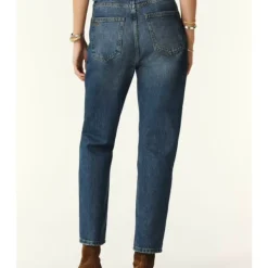 7/8 Straight Jeans
