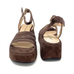 Suede Platform Sandal