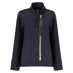 Sweatshirt met lange mouwen en ritssluiting