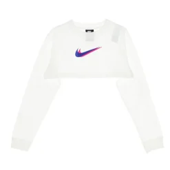 T-shirt met lange mouwen en ronde hals