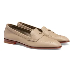 Tumbled Leather Penny Loafer