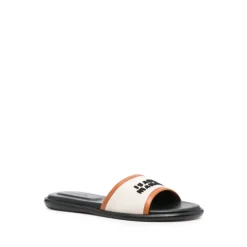 Vikee Logo Platte Sandaal