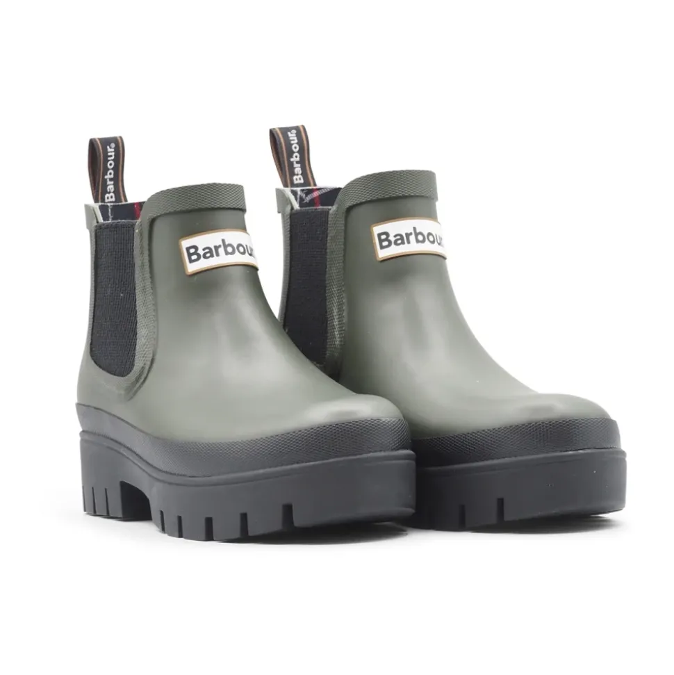 Waterdichte winterlaarzen voor dames olijf