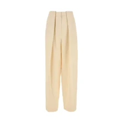Wijde Pijpen Crème Viscosemix Broek