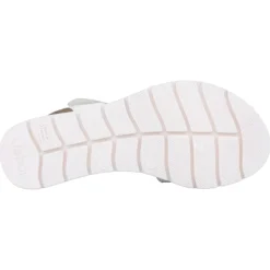 Witte Leren Dames Sandalen Collectie