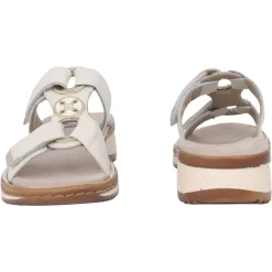 Witte leren sandaalcollectie voor vrouwen