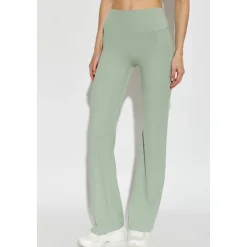 Zenvy High-Waisted Flared Leggings met Geen Voorsnaad