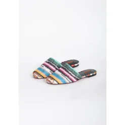 Zig Zag Stof Muiltjes Zoe Stijl