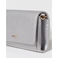 Zilveren Chic Clutch Portemonnee