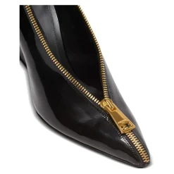Zip Wedge pumps in lakleer