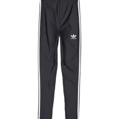Zwarte atletische leggings met 3 strepen