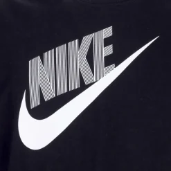 Zwarte Dans Top Korte Mouw T-Shirt