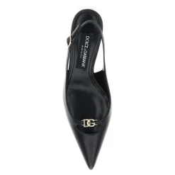 Zwarte Hak Slingback Lucido Stijl