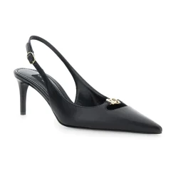 Zwarte Hak Slingback Lucido Stijl