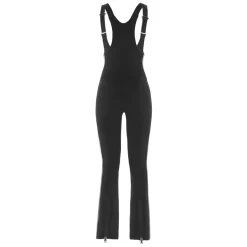 Zwarte Jumpsuit met Rosy Details