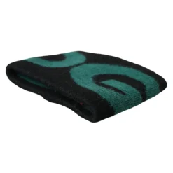 Zwart Groen Wol Logo Armband